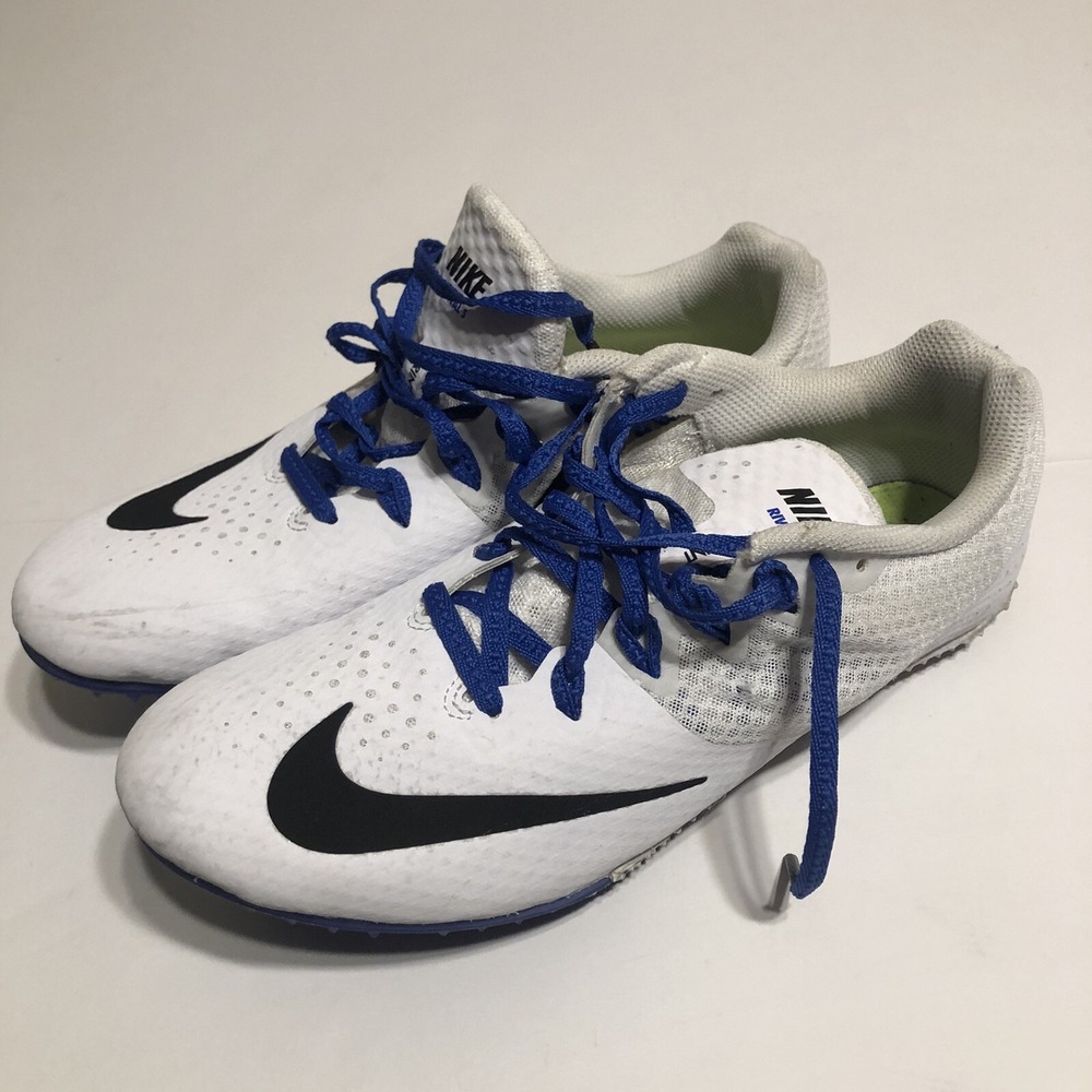 Nike Rival S Racing Sprint Hard Cleats Key Included Size 9 White - Picture 3 of 12
